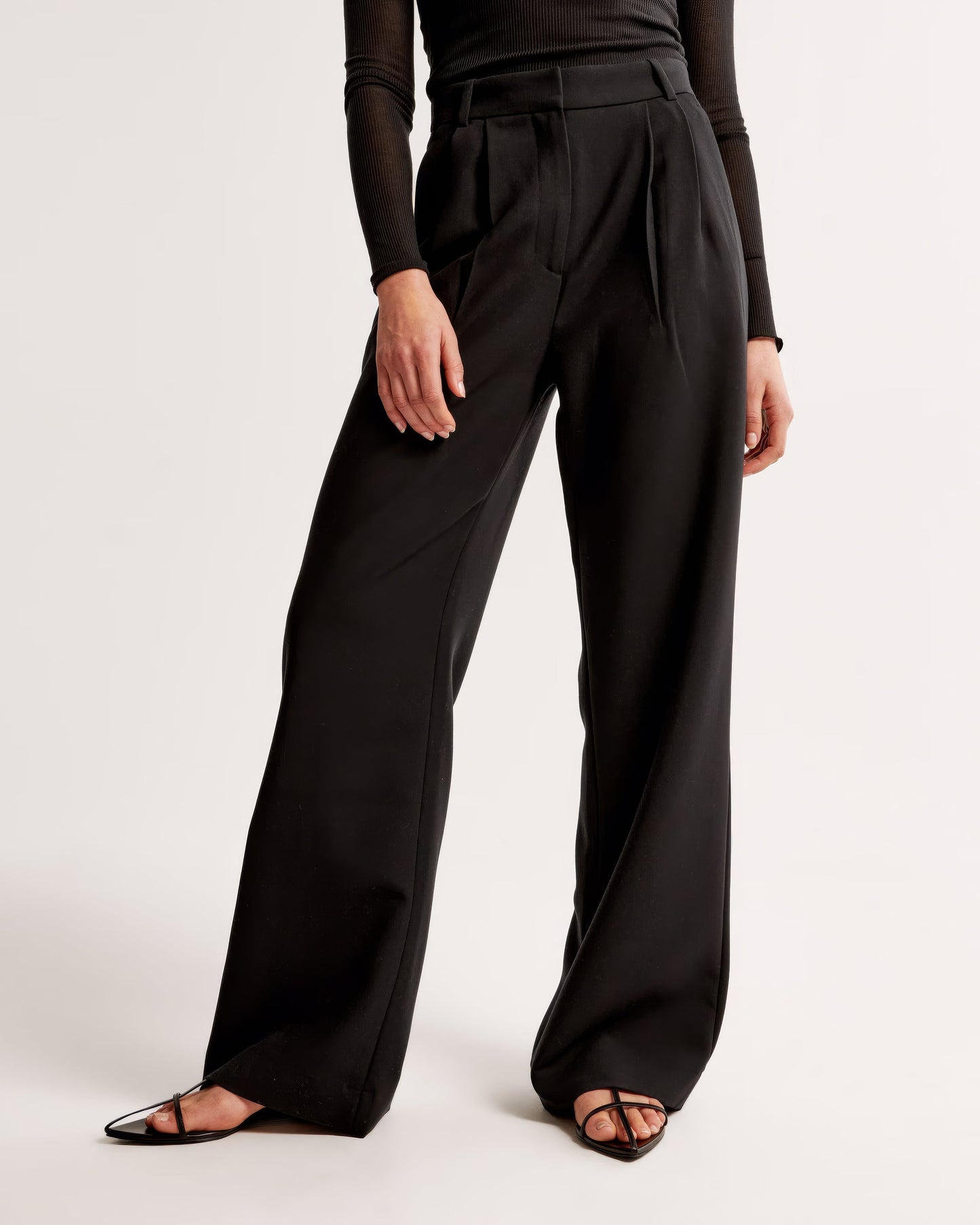 Elegante en comfortabele hoge taille broek 