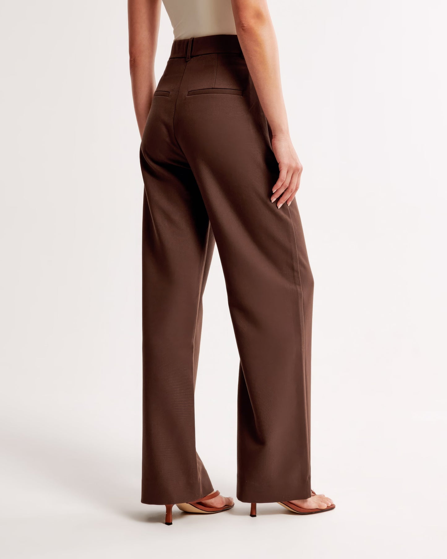 Elegante en comfortabele hoge taille broek 