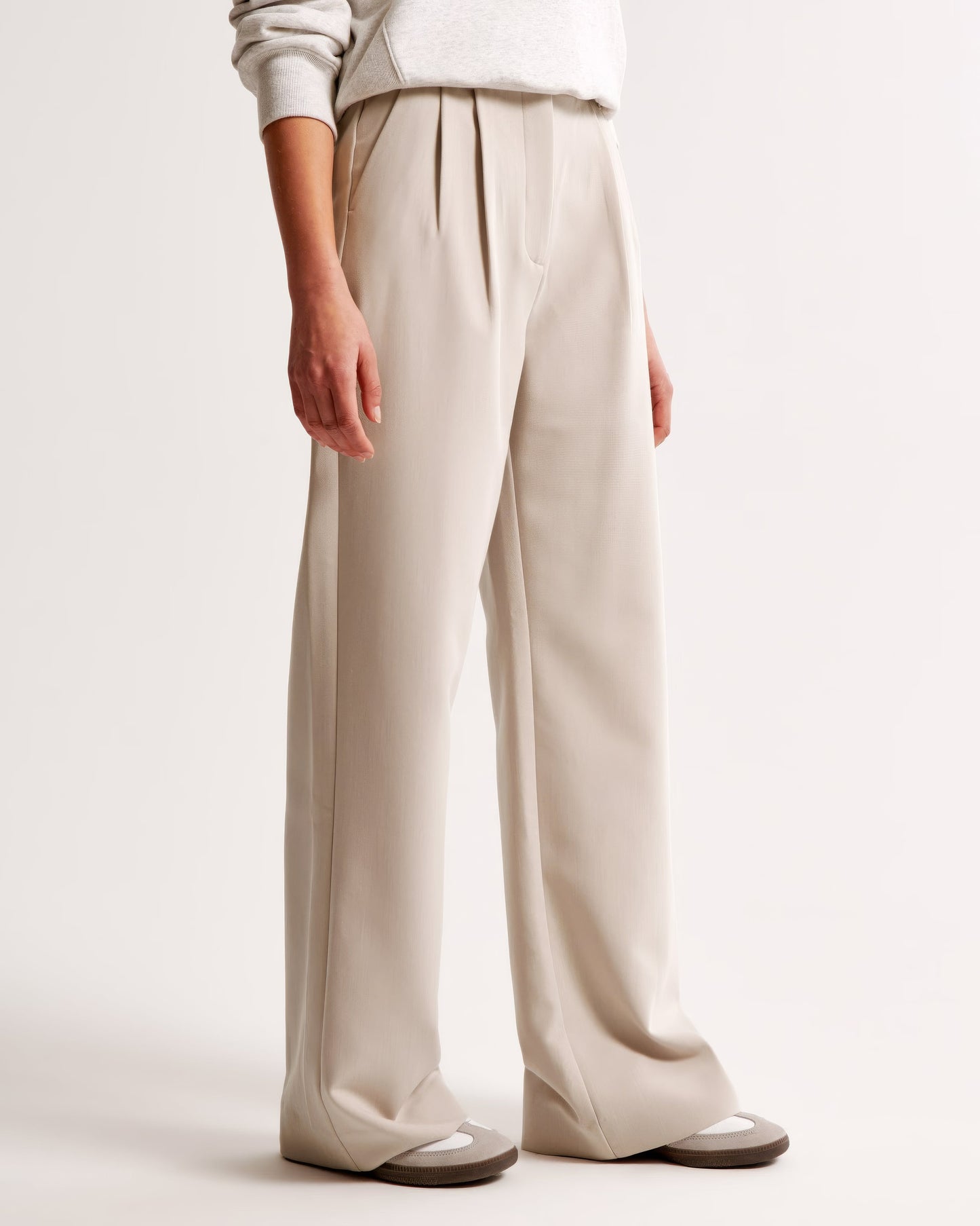 Elegante en comfortabele hoge taille broek 