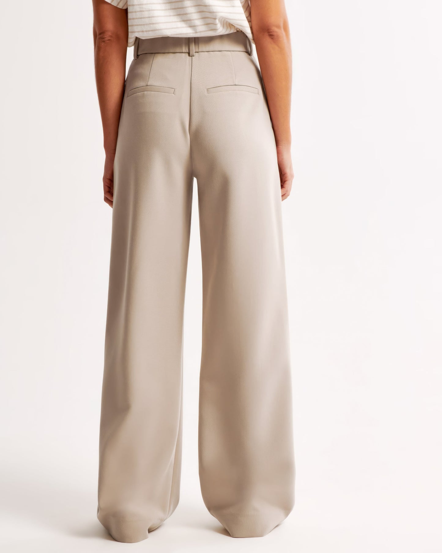 Elegante en comfortabele hoge taille broek 