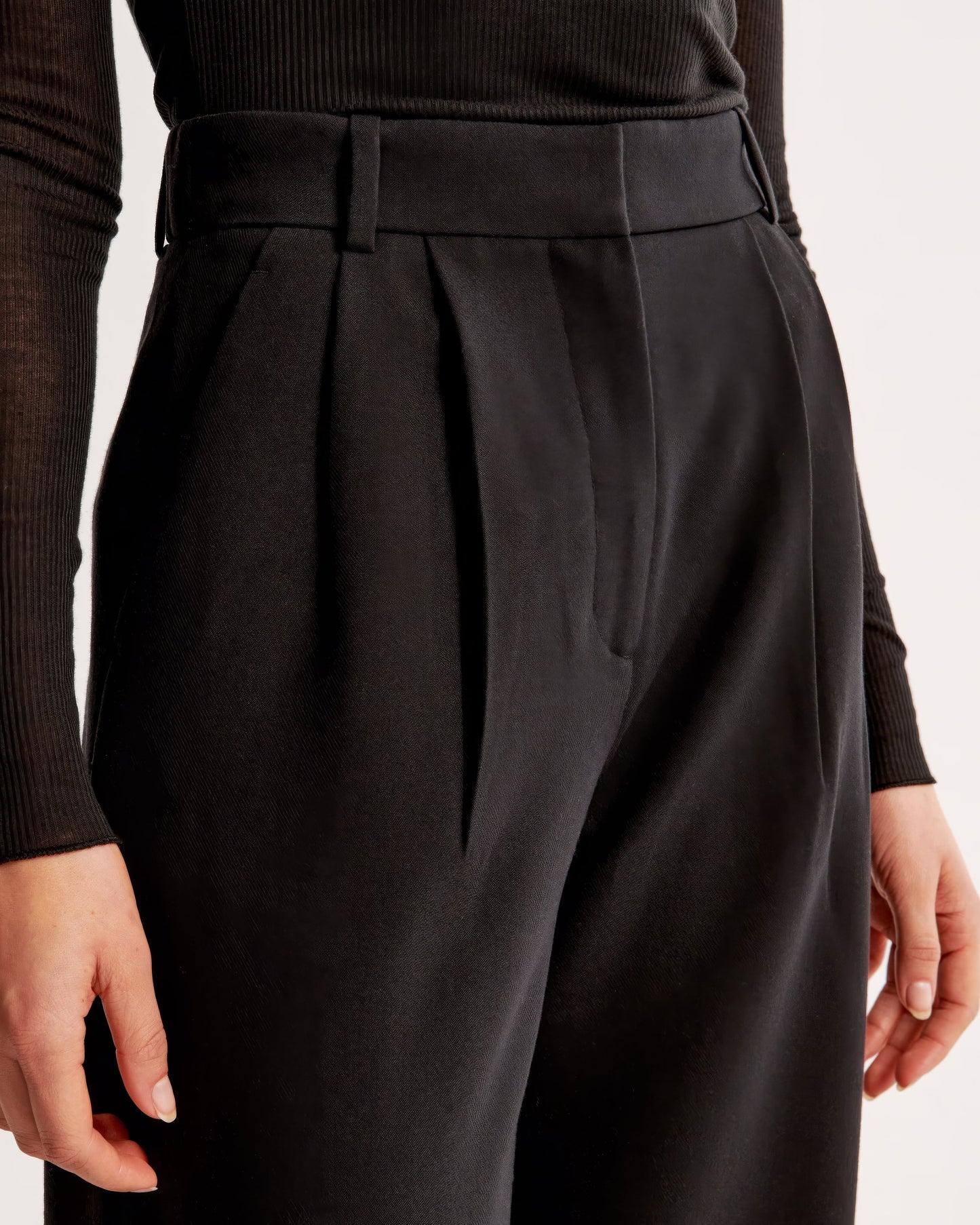 Elegante en comfortabele hoge taille broek 